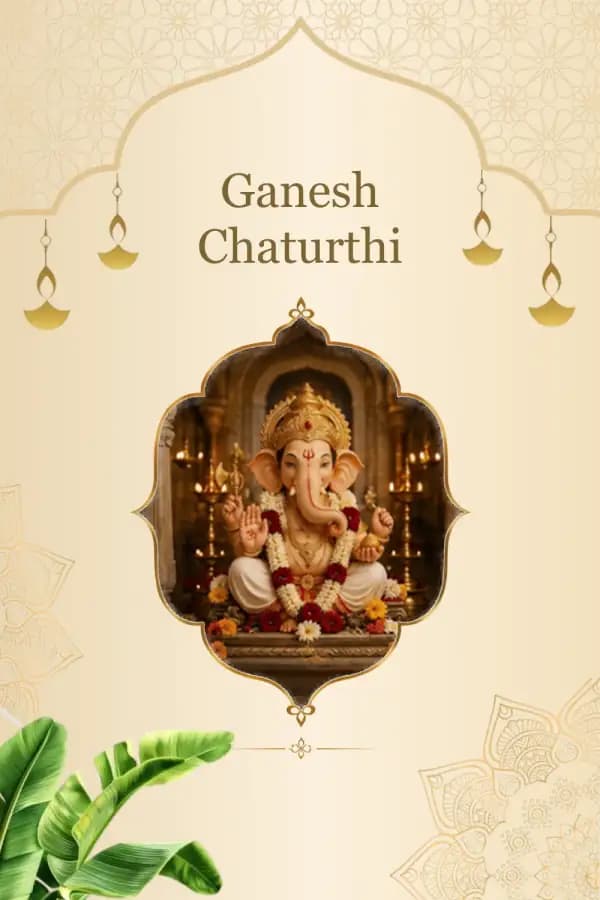 Ganesh Chaturthi card design